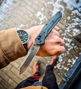 Benchmade 940-04 Osborne (Denim Micarta)