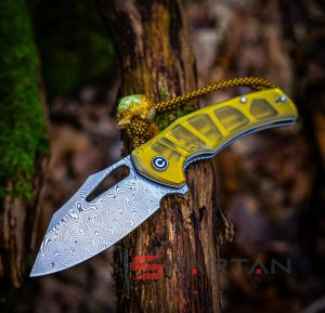 CIVIVI BullTusk Damascus Ultem (C23017-DS1)