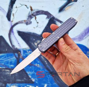 CobraTec OTF Warrior Large Grey (автомат)