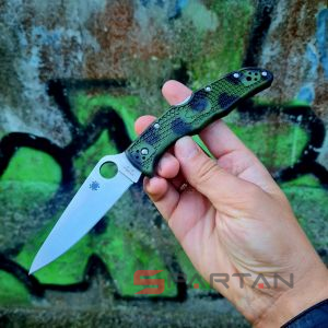 Spyderco Endura 4 Zome Green